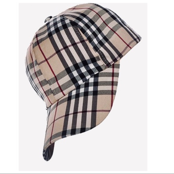FABULOUS PLAID PRINT CAP - Picture 5 of 7